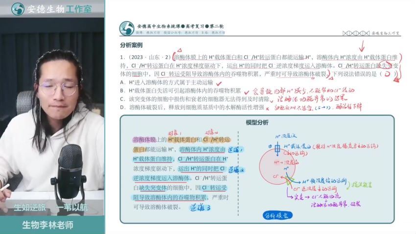 李林高中生物2024高考二轮精讲，百度网盘分享