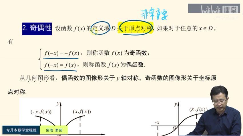 宋浩老师：2022专升本数学全程班，百度网盘分享