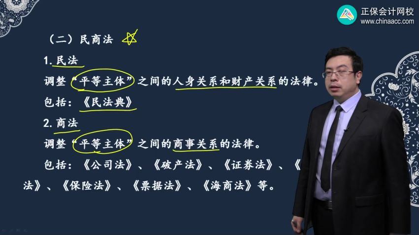 正保2022初级会计师经济法基础精讲班侯永斌，百度网盘分享